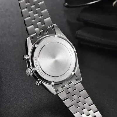 Pagani Design Mecha-Japanese Movement Men's Watch With Black Dial